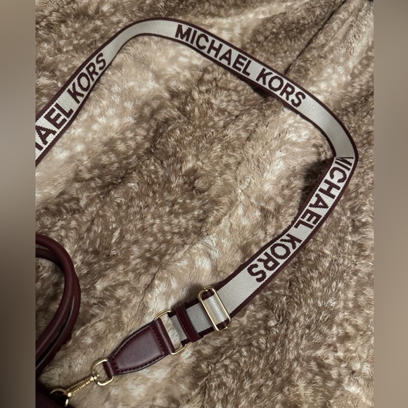 Michael Kors Oxblood Tote Bag - Picture 6 of 10